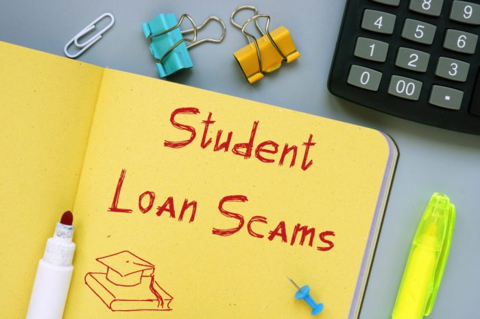 Student loan consolidation scam