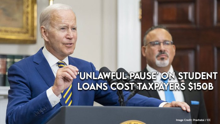 Student loans on pause