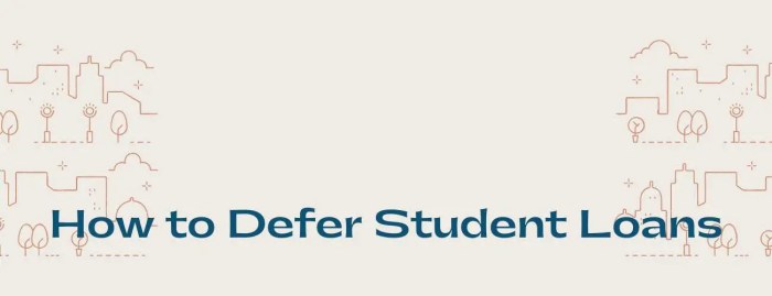 Student loan hardship deferral