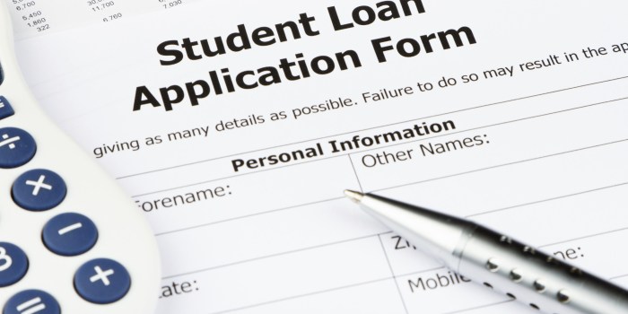 Student loan origination fee calculator