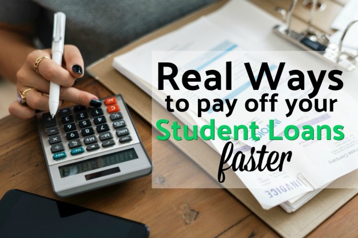 Student loan debt repayment off pay loans private options repaying faster ways ease pain