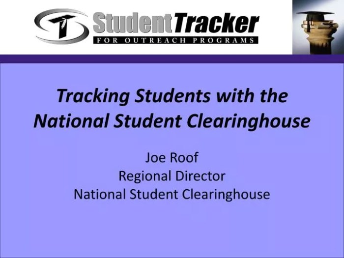 Student loan clearinghouse